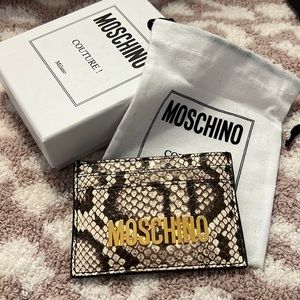 Moschino card holder